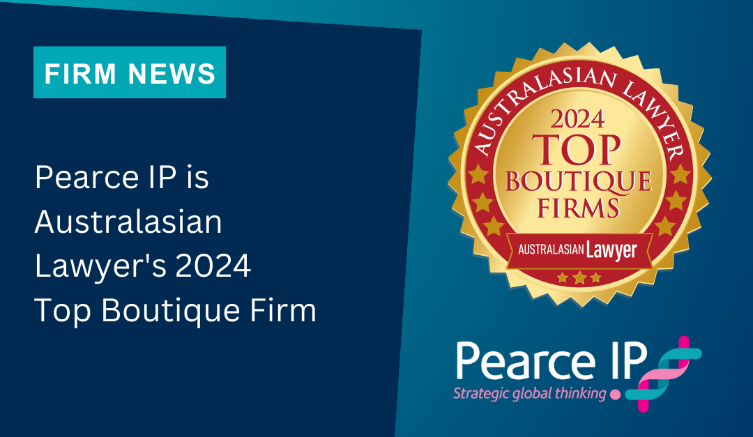 Pearce IP is Australasian Lawyer’s 2024 Top Boutique Firm