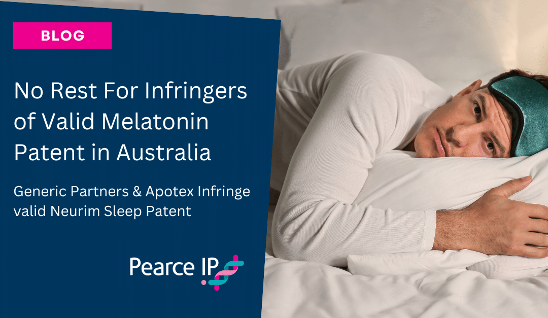 Generic Partners & Apotex Infringe valid Neurim Sleep Patent